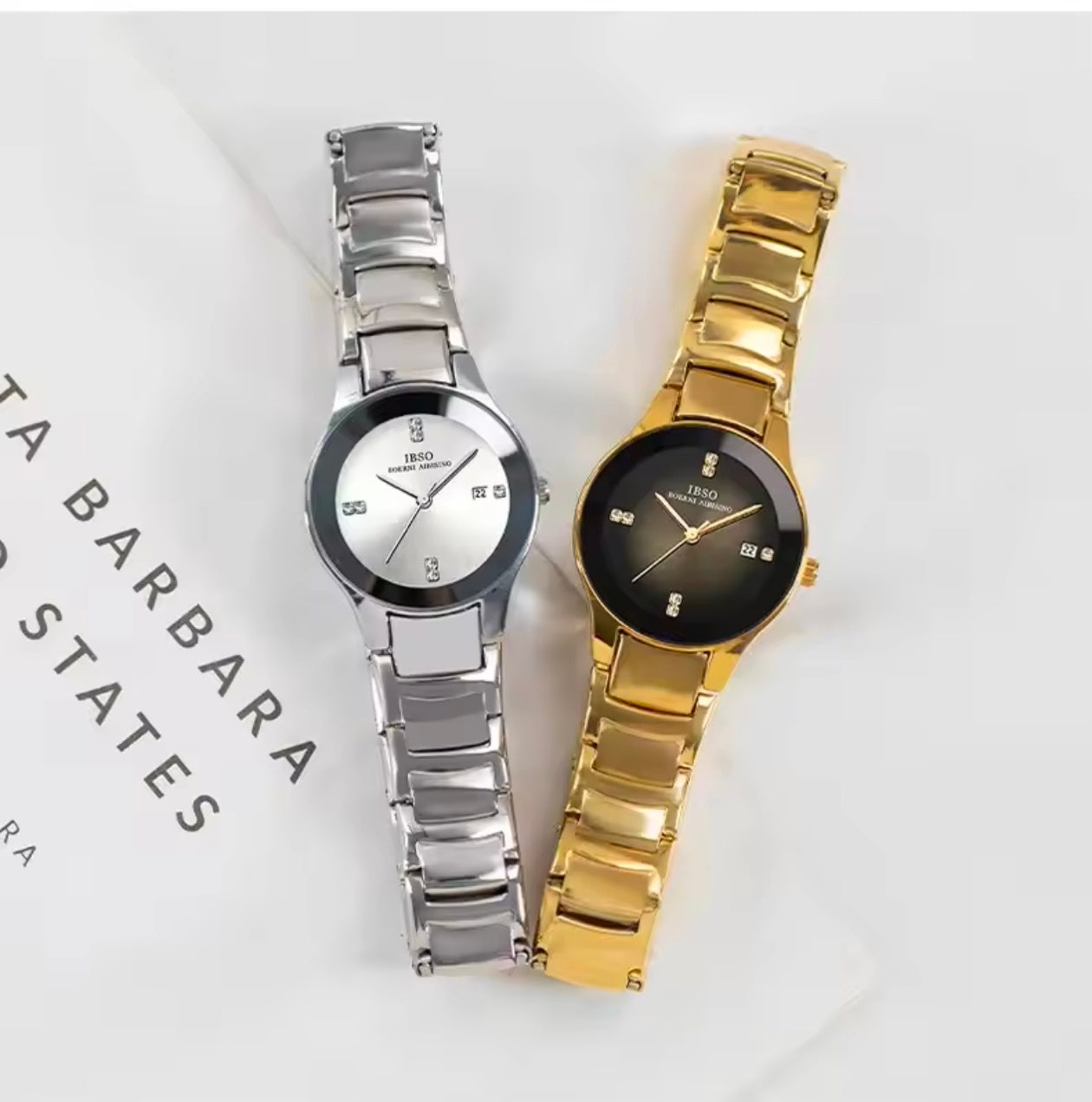 Sveston Ladies stylish watch waterproof 43mm