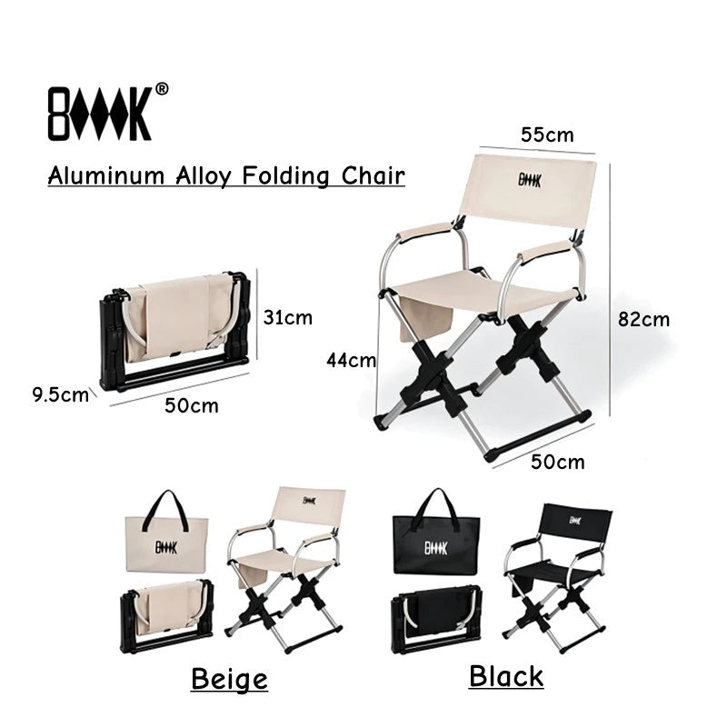 Al haram Lightweight Aluminum Alloy Outdoor Camping Folding Chair