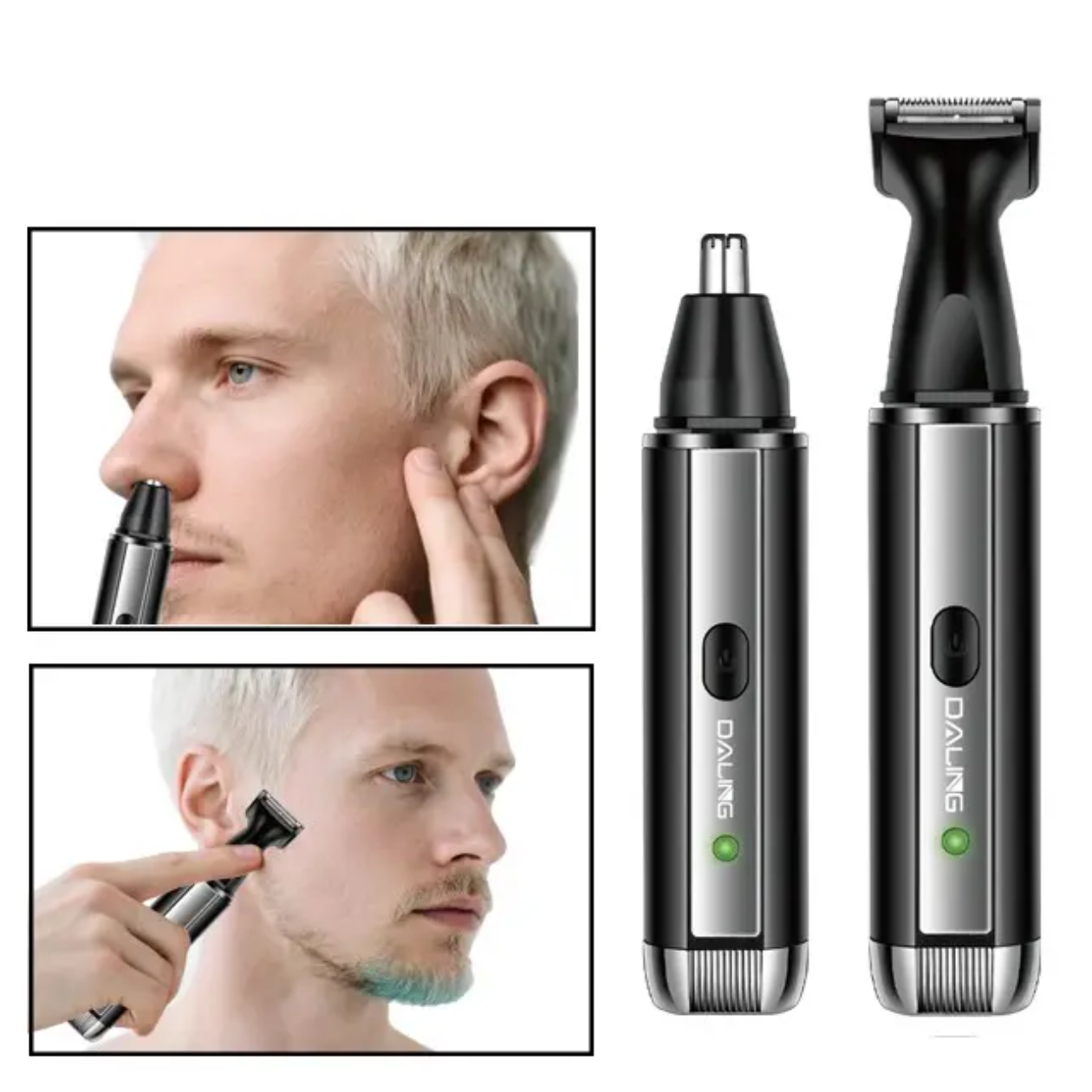 2 in 1 Professional DL-7200 Kit nose and hair trimmer