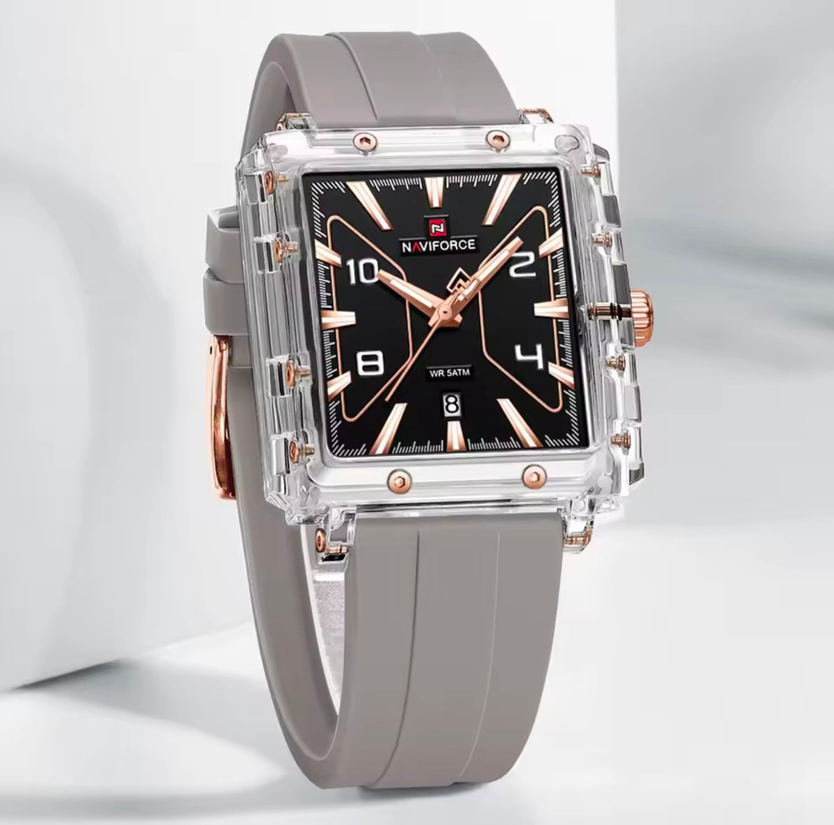 NAVIFORCE New Business Man Wristwatch Date Waterproof Luminous Luxury Watch