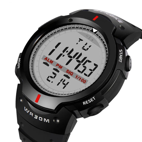 Waterproof Watch Stylish Square Sports Power Brand Watch