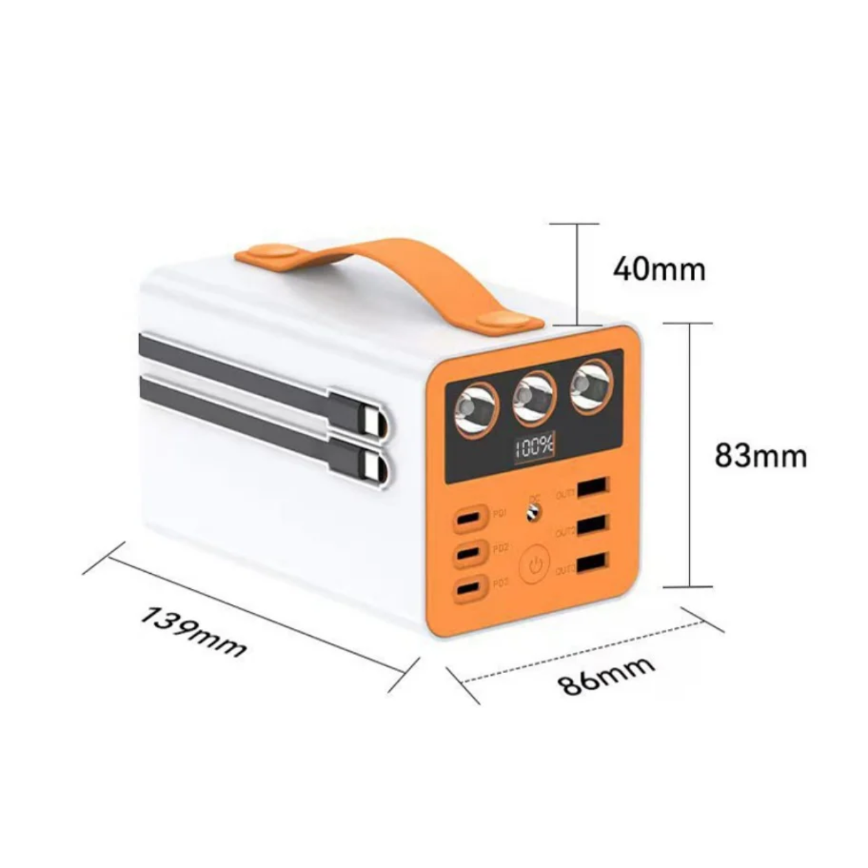 Kamal 80000mAh Power Bank K89 ( made in dubai )