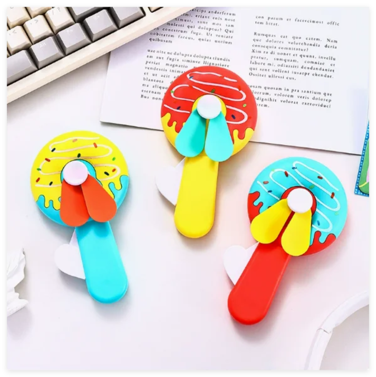 (Buy 1 Get 2 free) Mini Cute Hand Fan