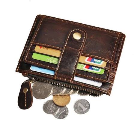 Multifunctional Business card holder For cards cash coin smart wallet