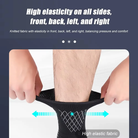 2pcs Arch Support & Ankle Compression Socks