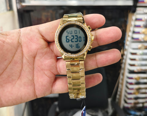Alsalah Dimond MUSLIM azan Design Digital Waterproof Watch