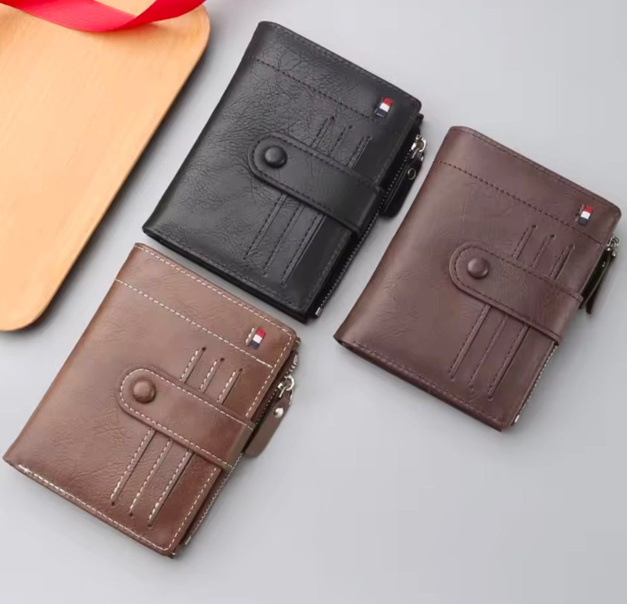 Business Large Capacity Zipper Wallet (best for gift)