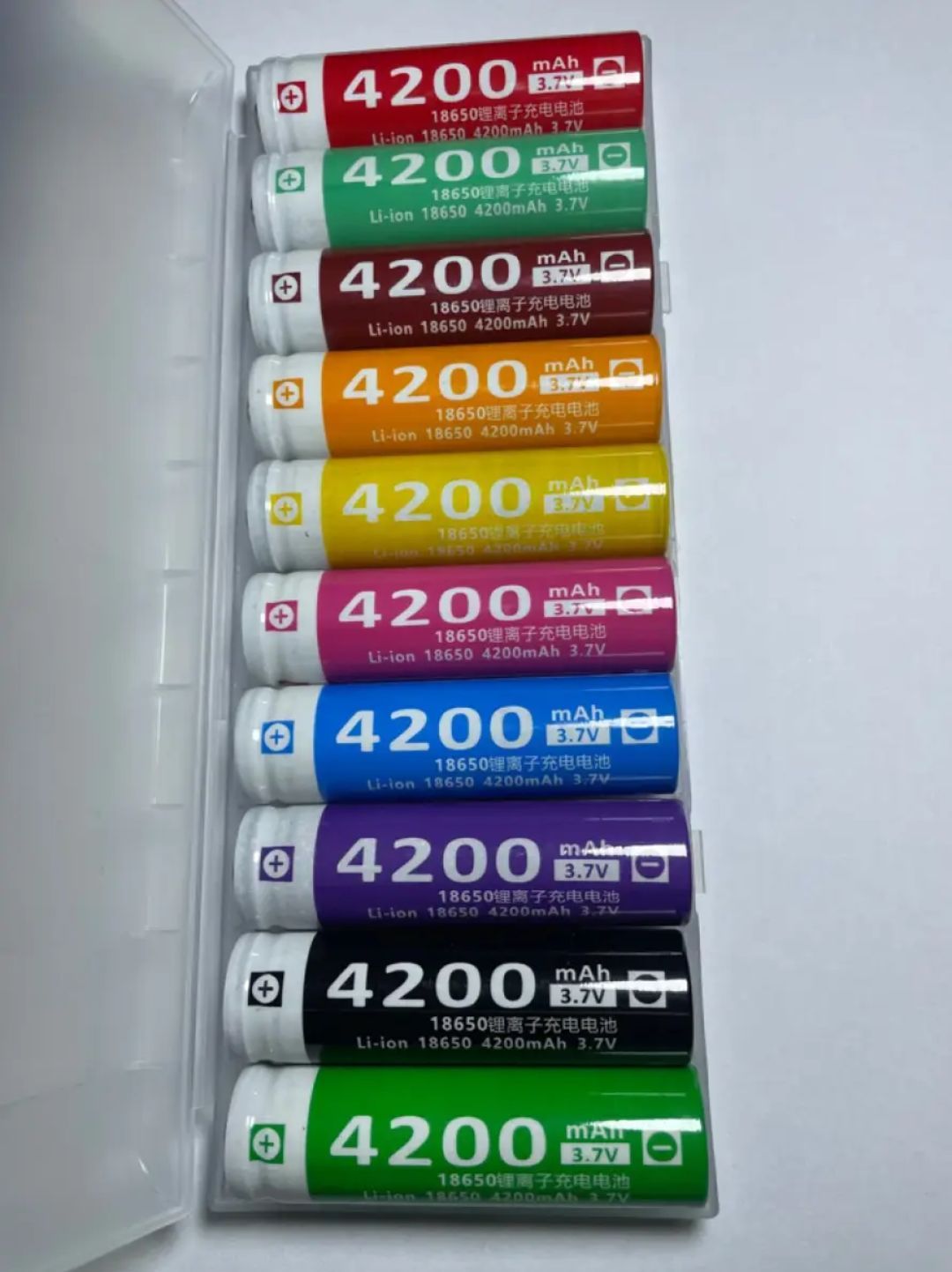 3.7V 4200mAh Li-Ion Battery – High Capacity Lithium Battery for Flashlights, DIY Electronics