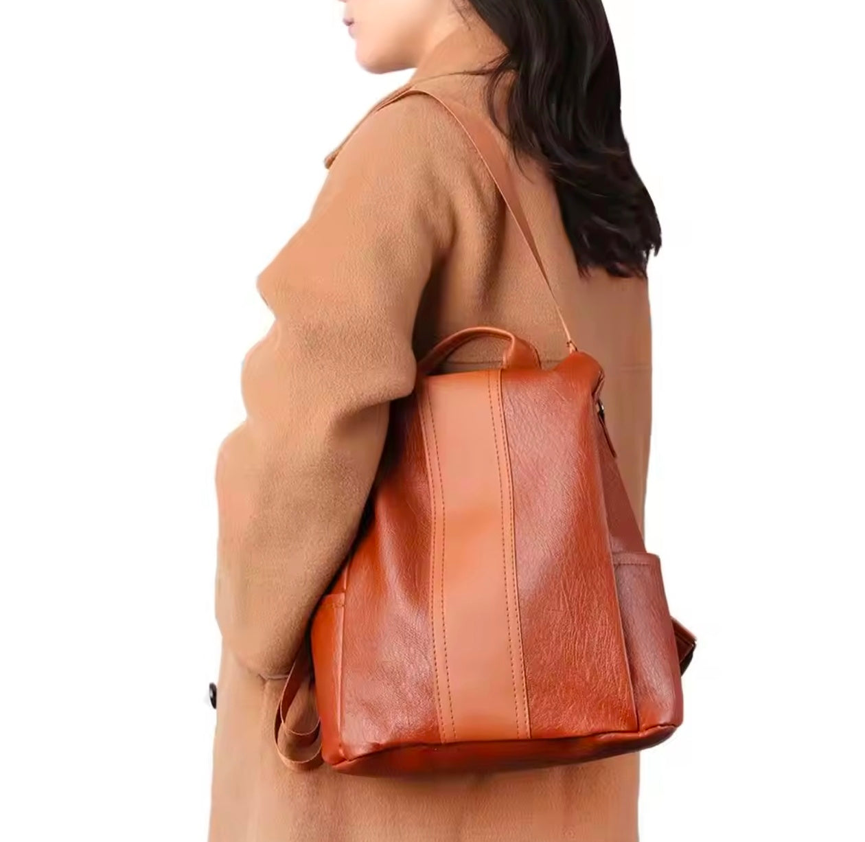 Women Anti-theft Design Backpack Casual Daypack