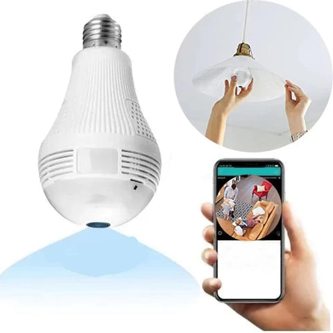 V380 Bulb Wifi Camera - LED Bulb Light