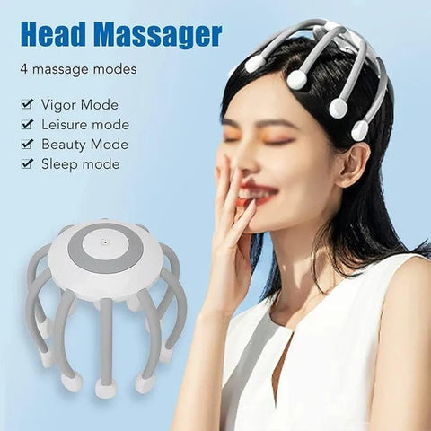 Rechargeable Intelligent Head Massage Instrument