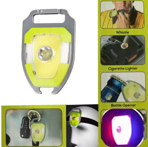 Multifunctional Mini Keychain Headlight Strong Light Headworn Maintenance Work Flashlight