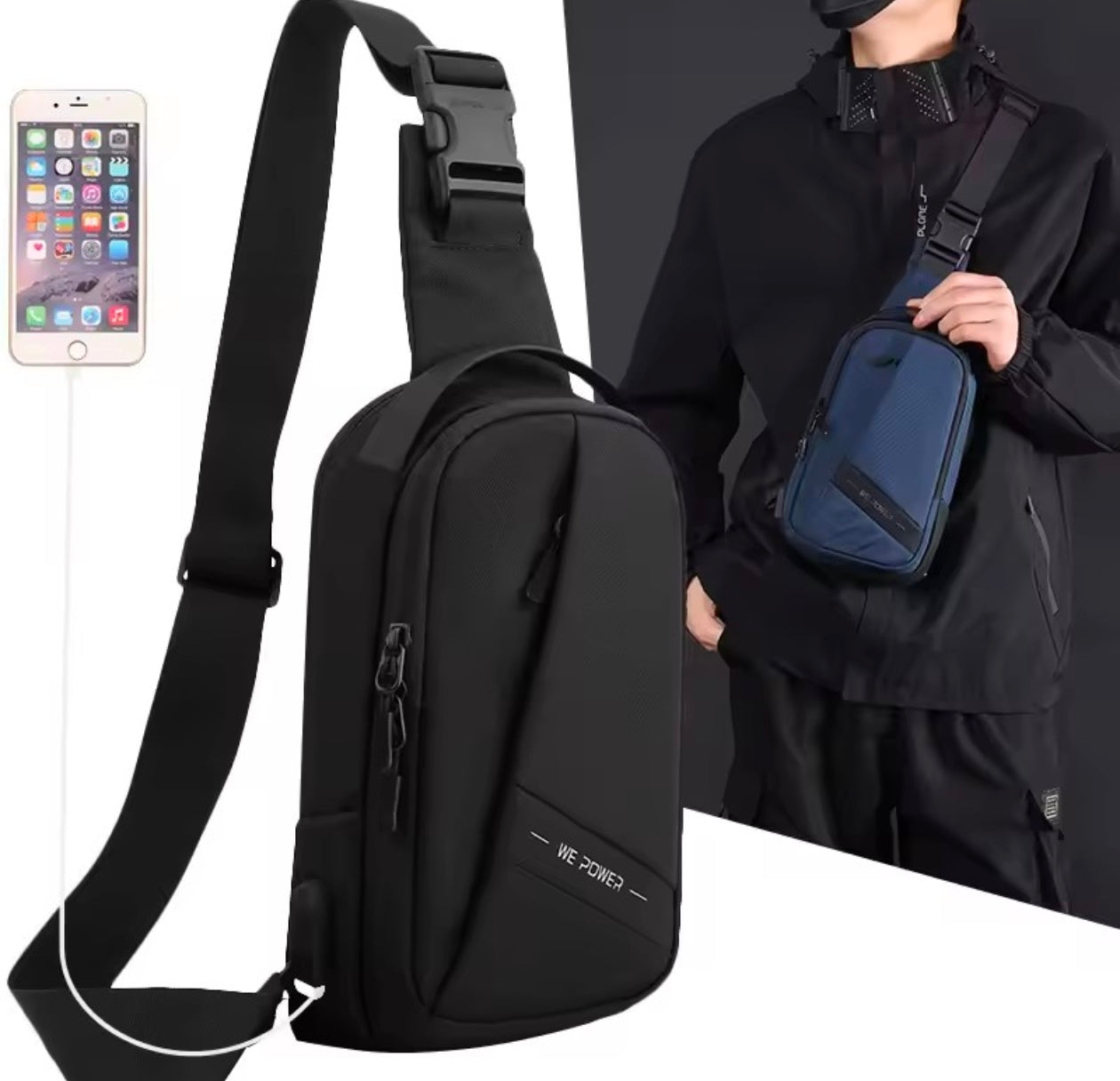 Travelers Oxford Nylon Crossbody Bag | Fashion