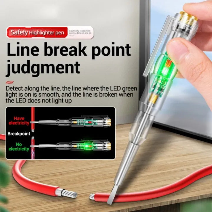 Induction Voltage Test Pen – 12-240V Electric Circuit Tester