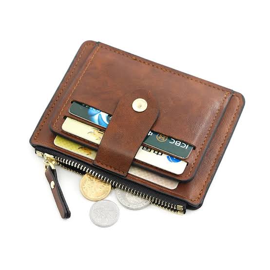 Multifunctional Business card holder For cards cash coin smart wallet