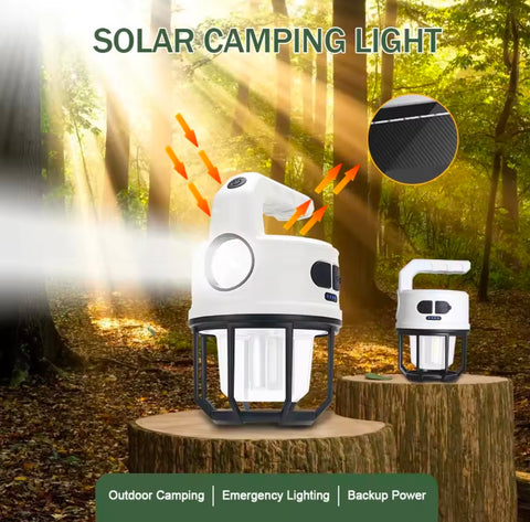 Solar Camping tent LED Rechargeable