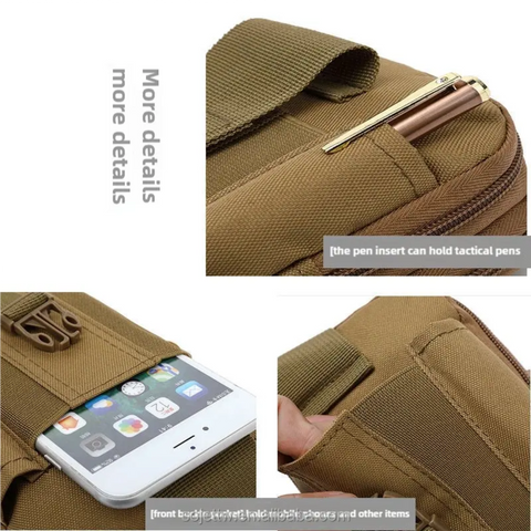 Tactical Sports Office Traveler Waist bag | camping waist bag pouch