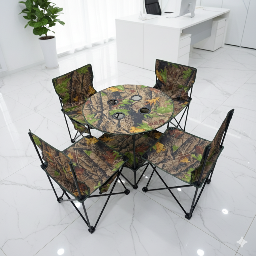 Tactical Lot Import Portable Folding Camping Chair Sets