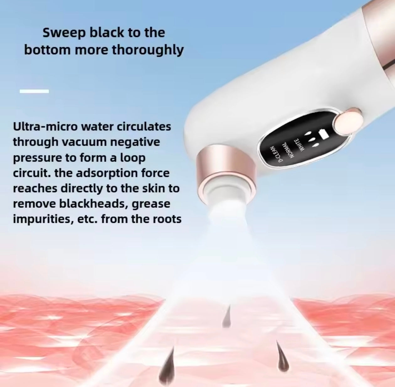 Blackhead Remover Pore Vacuum Face Cleaner