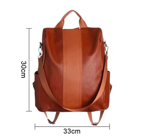 Women Anti-theft Design Backpack Casual Daypack