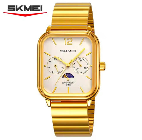 SKMEI Quartz Watch Square Light Luxury Watch