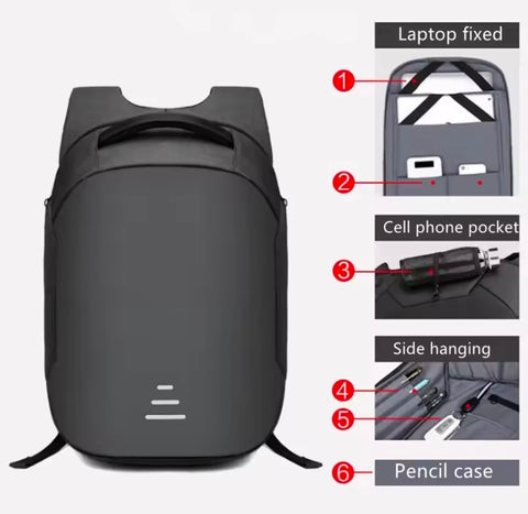 UK business Backpack Large Capicity 15.6 laptop bag