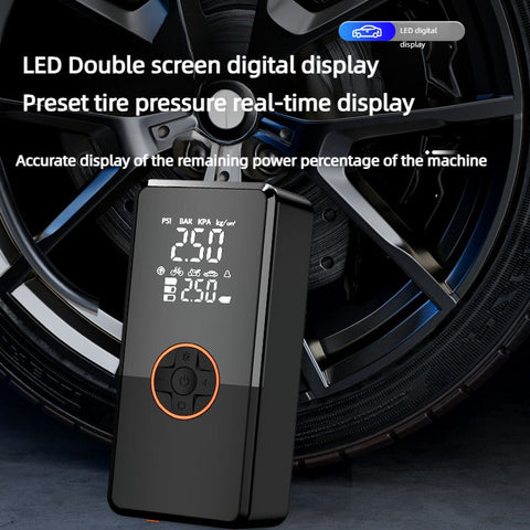 8000mah 14.8V Portable Jump Starter & Air Compressor Combo