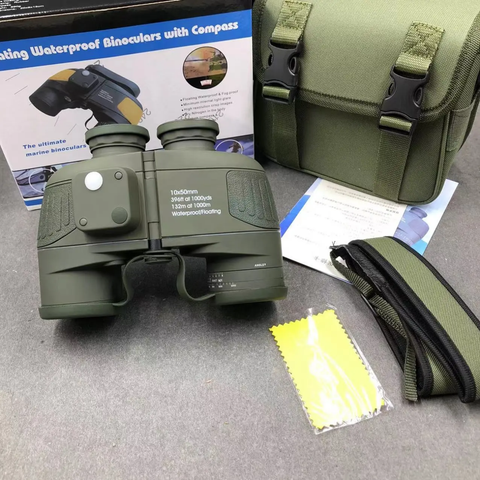 YD Optical 10x50 Hunting Binoculars with Rangefinder