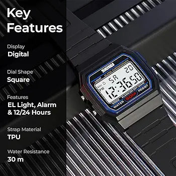 Stylish Sports Digital Watch Waterproof