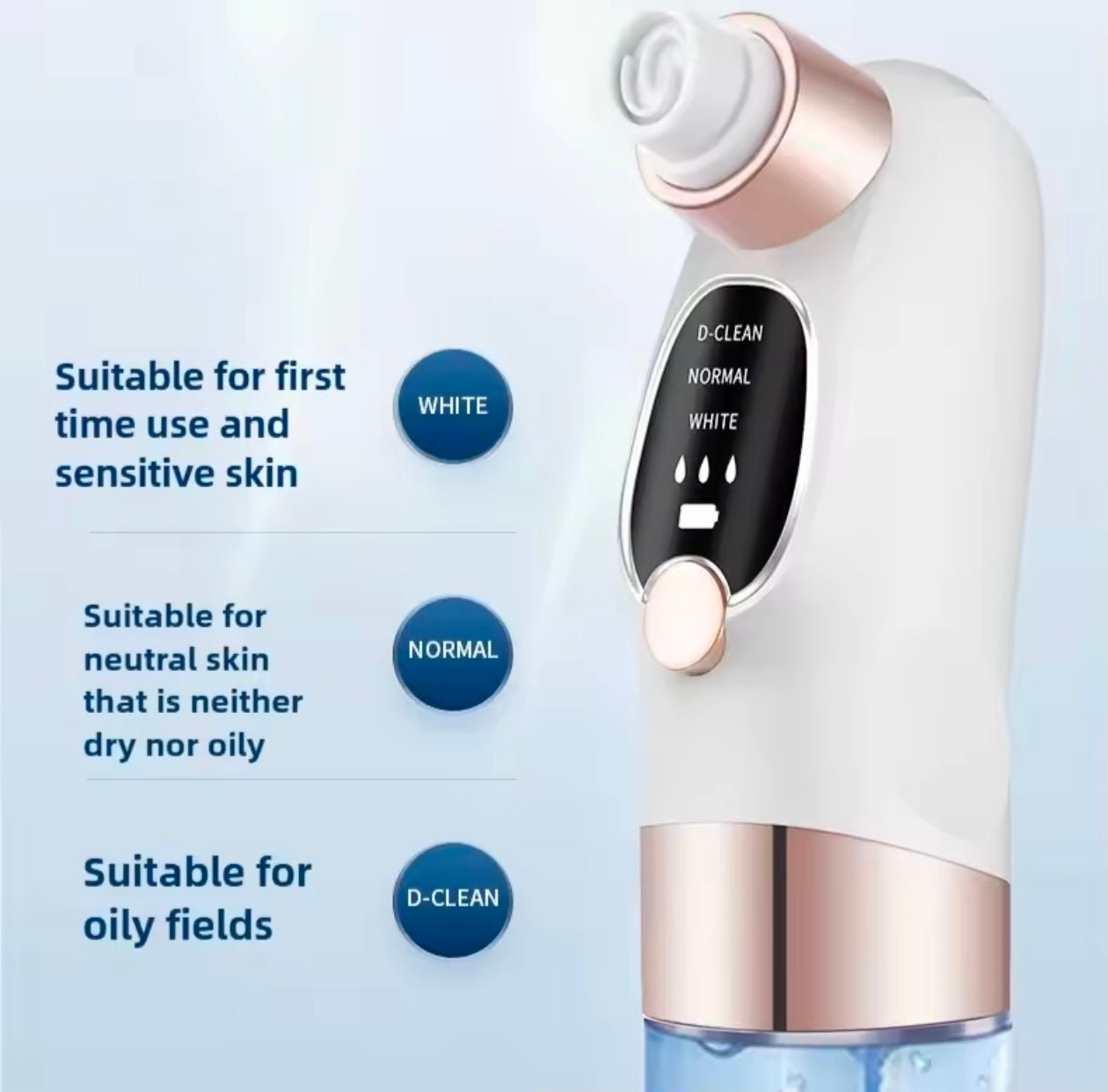 Blackhead Remover Pore Vacuum Face Cleaner