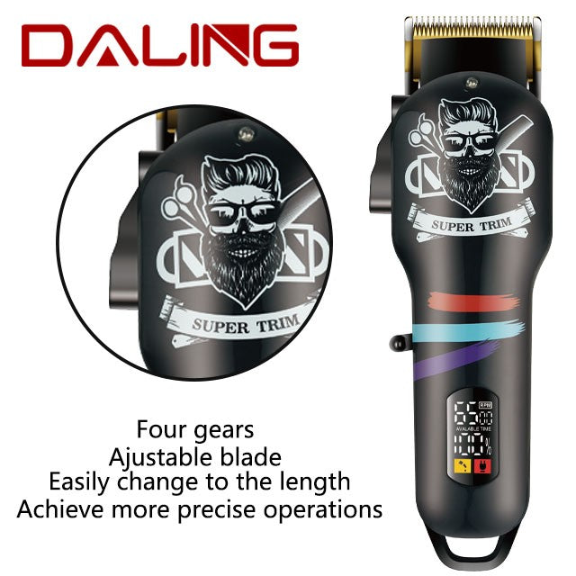 Daling 4 Gear Hair Clipper and Hair Trimmer Sharp blades