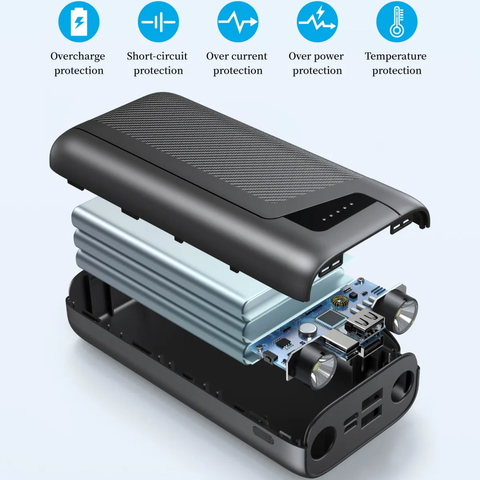 20000mah PD Super Fast 22.5W Fast Charging with Flash Light