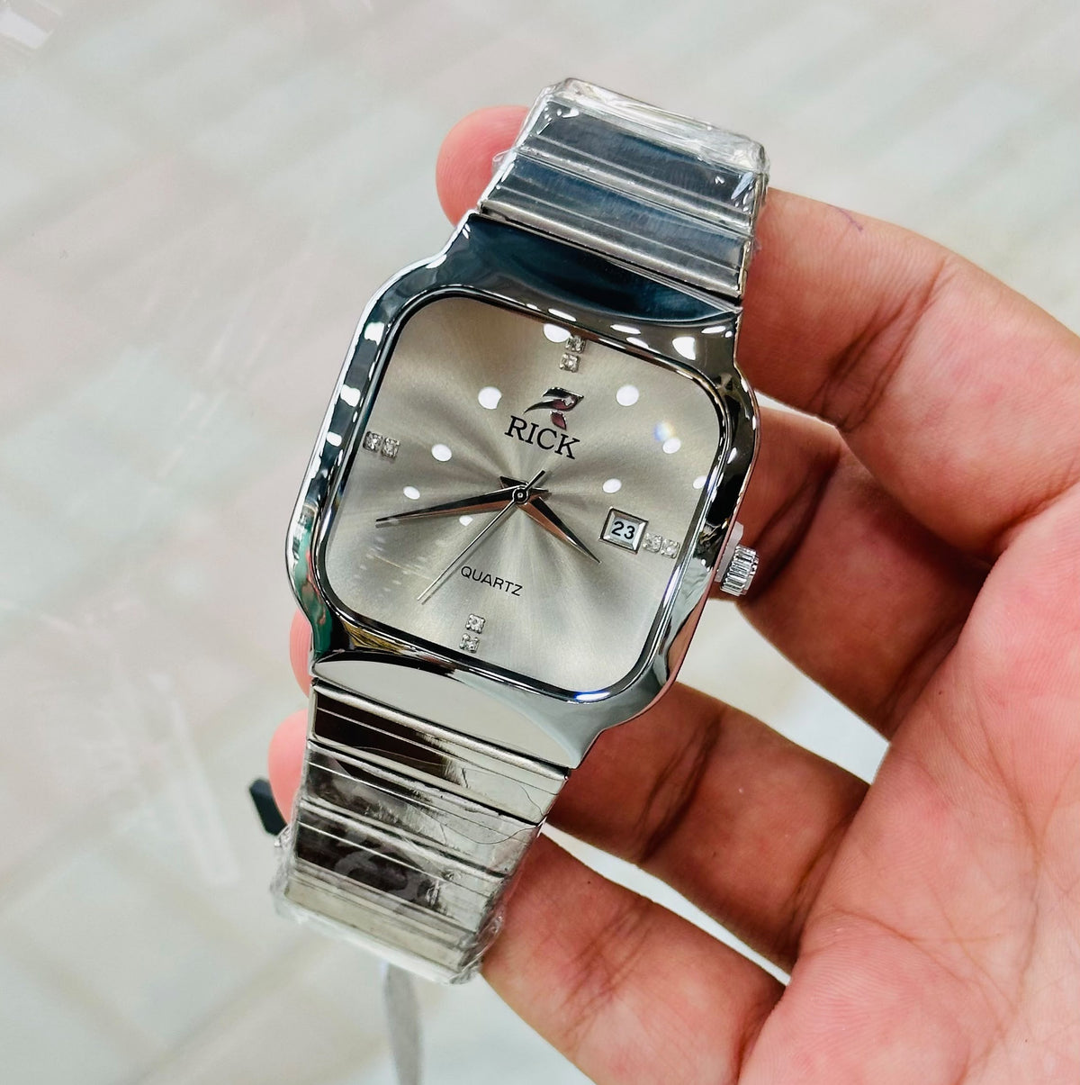 Rick Stainless Steel Waterproof Watch
