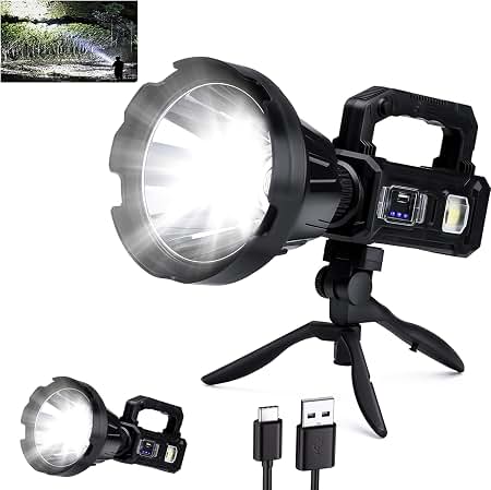 W591 Multifunction Rechargeable Powerful Led Searchlight