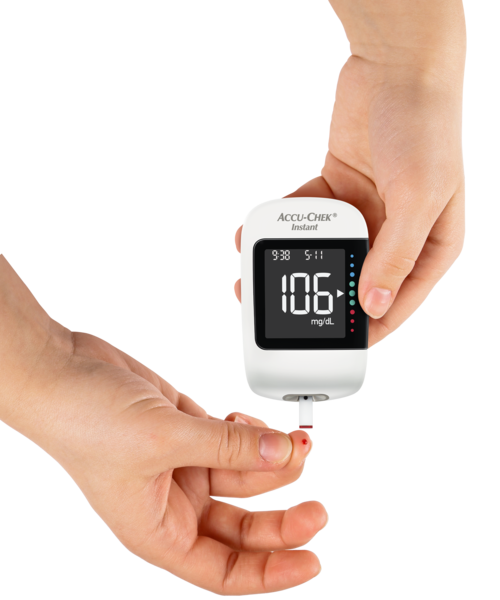 Accu-Chek Instant S Blood Glucose Monitor – Digital Sugar Test Machine with Fast 4-Second Results