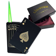 Ace Poker Lighter Green Flame(Gift)