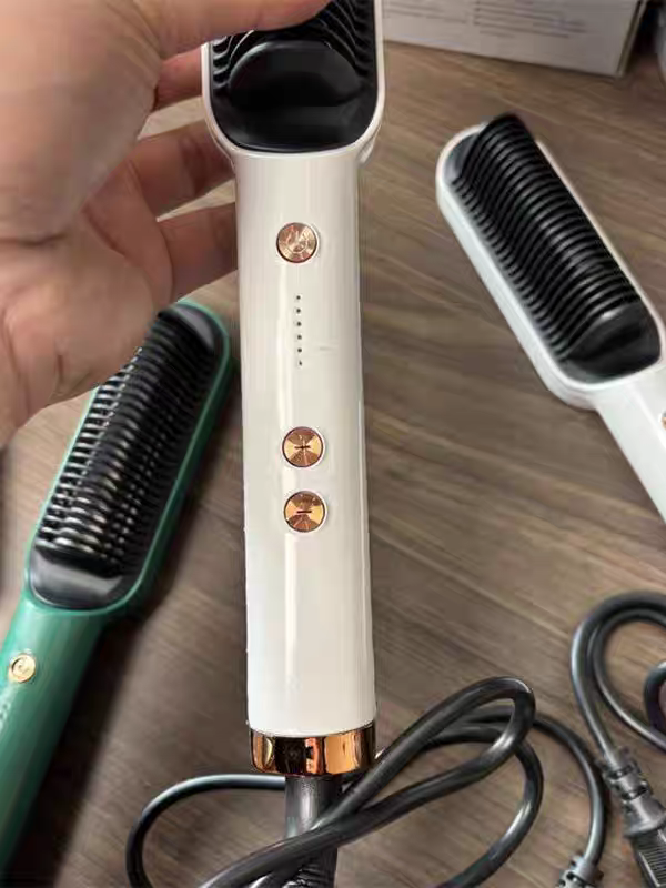 Pro Hair Straighter Brush Automatic Electric Straighter Hair Iron Hair Straightener Comb Retail Package Free Shipping