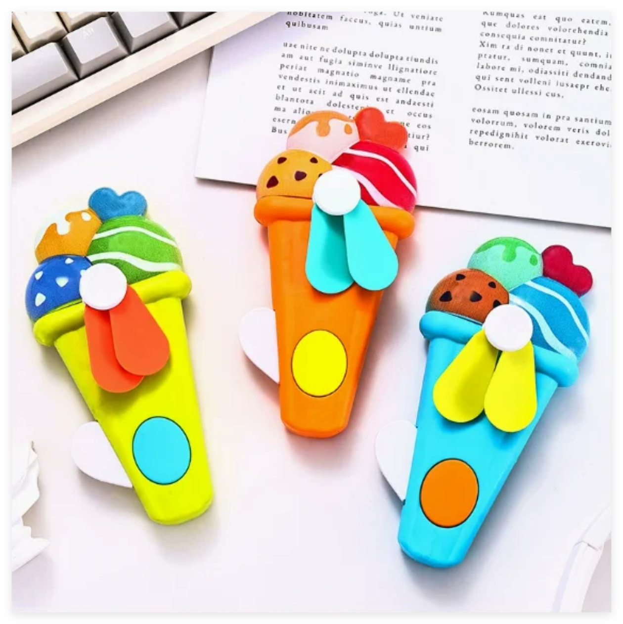 (Buy 1 Get 2 free) Mini Cute Hand Fan