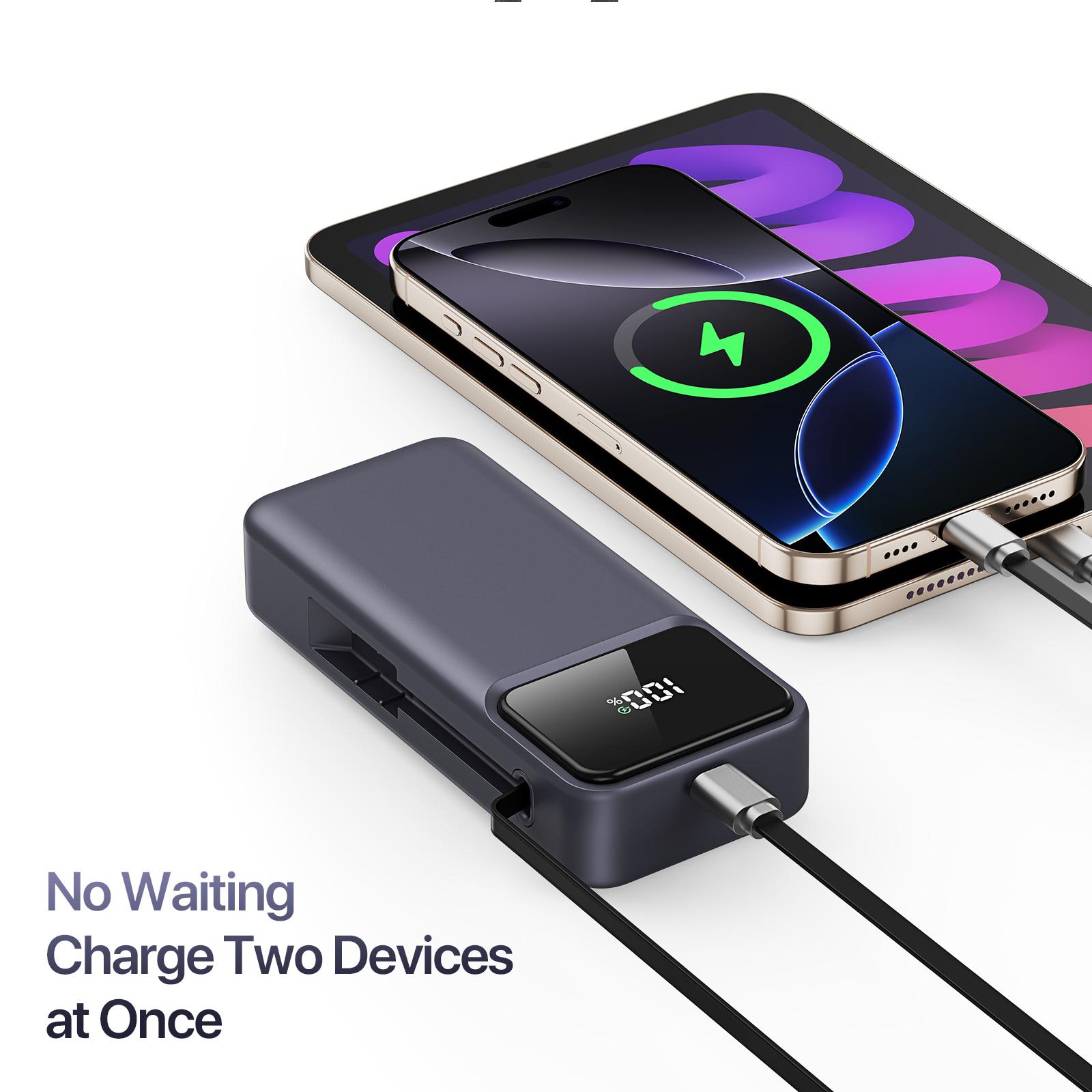 10000mah PD Super Fast 22.5W Fast Charging with Flash Light