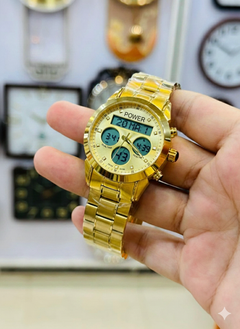 Power Brand Stainless Steel Alfajar Design cp Watch 3Bar Waterproof