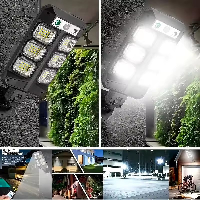 200led Solar Street Light IP65 Waterproof Solar Outdoor Motion Sensor Light