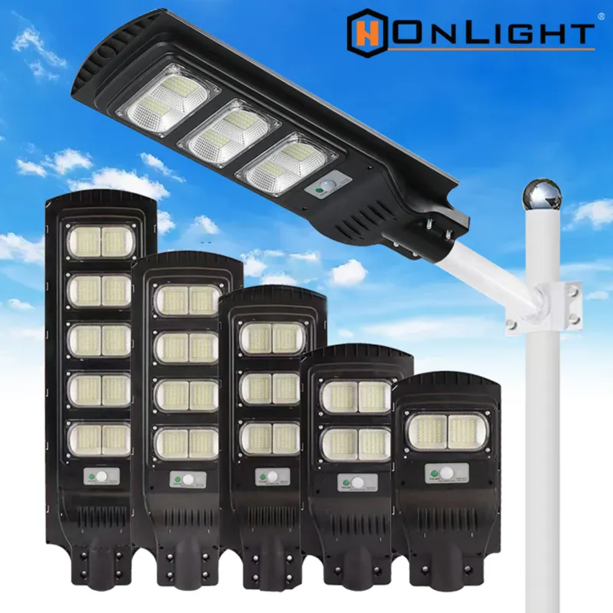 Solar Street Powerfull Outdoor Lights 150w 300w 600w lights