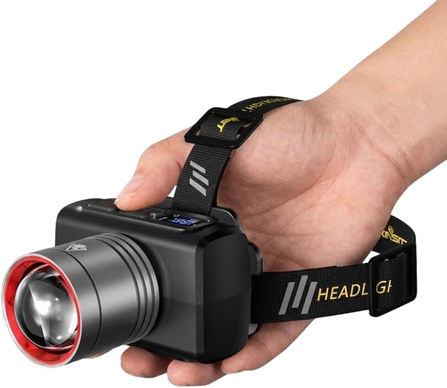 Rechargeable Long Range mountain Head Light