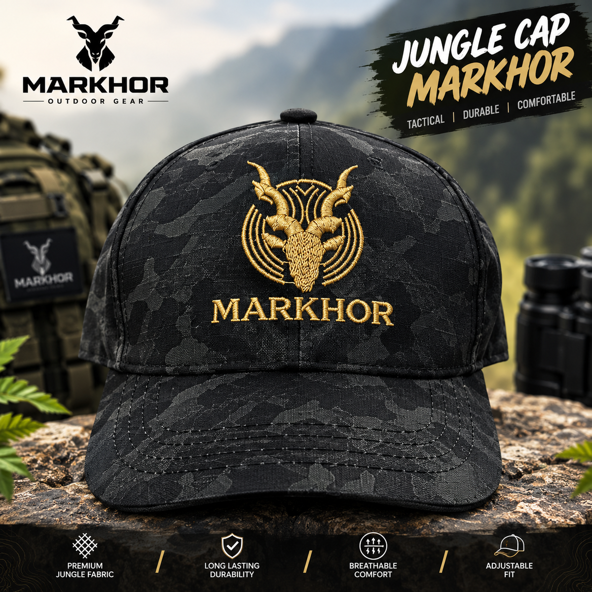 Markhor Army Brand Tactical Cap
