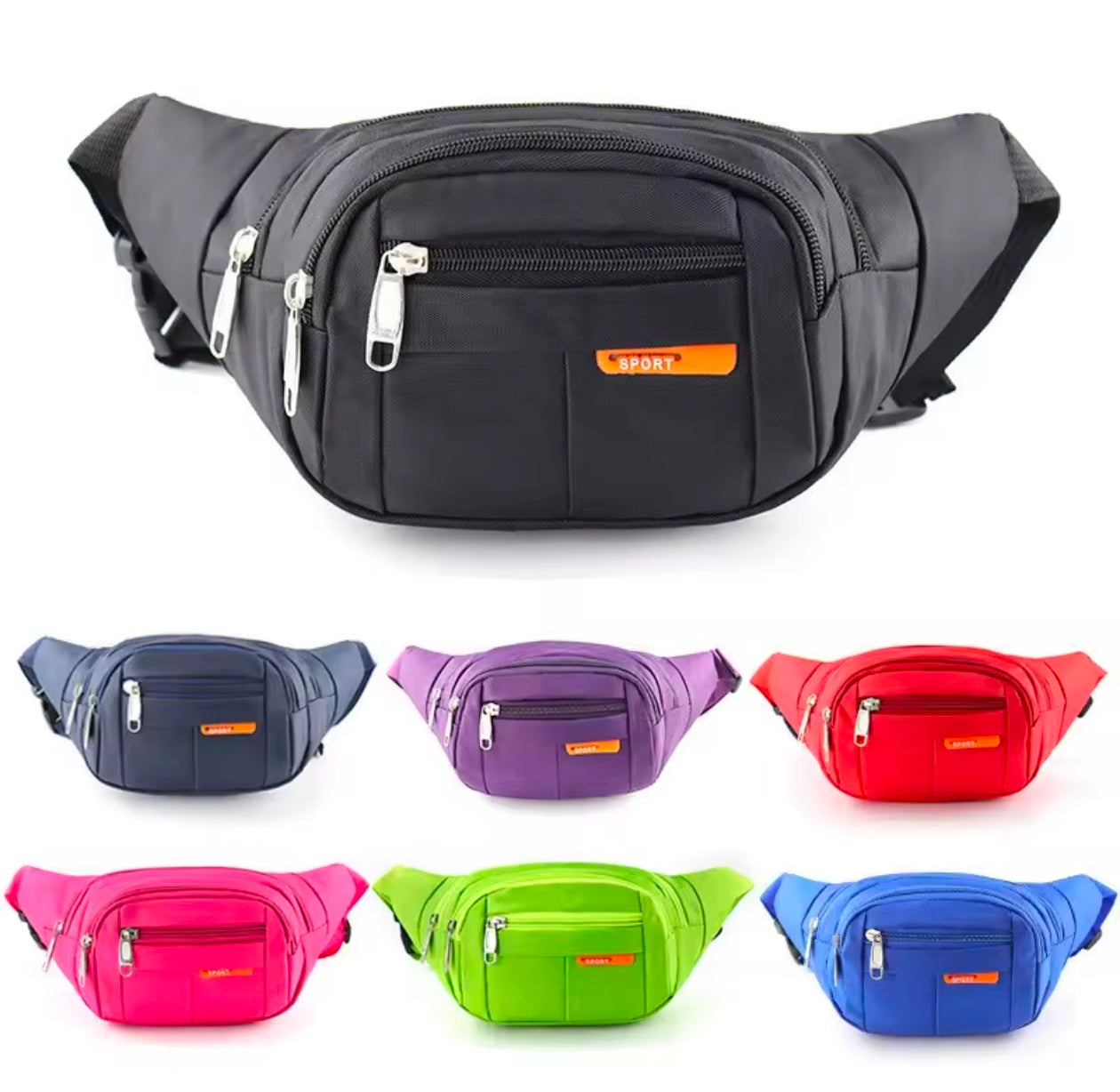Multifunctional Belt Bag Fanny Pack Money Phone Holder Waist Bag