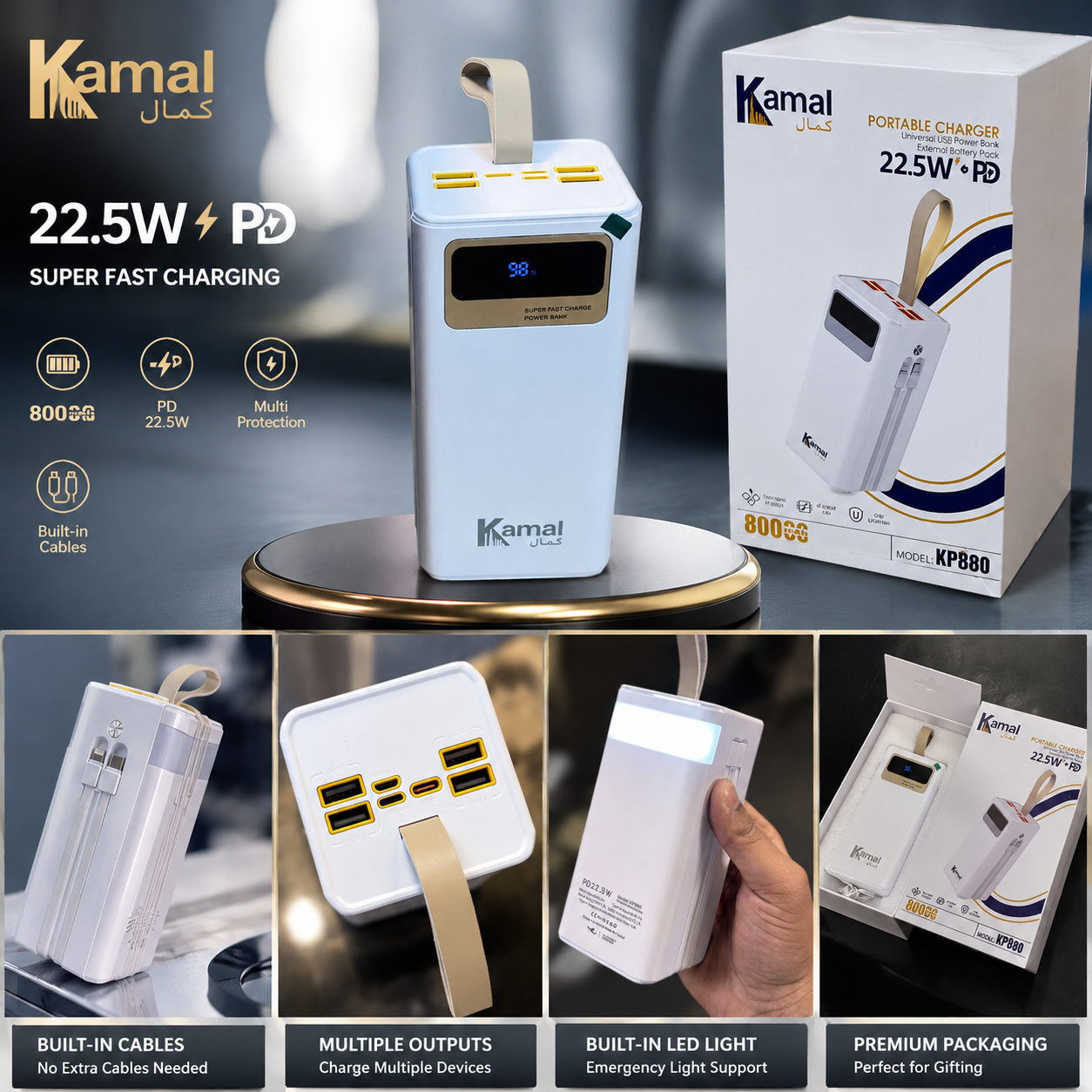 22.5 Super Fast 30000 mAh Ultra Power Bank