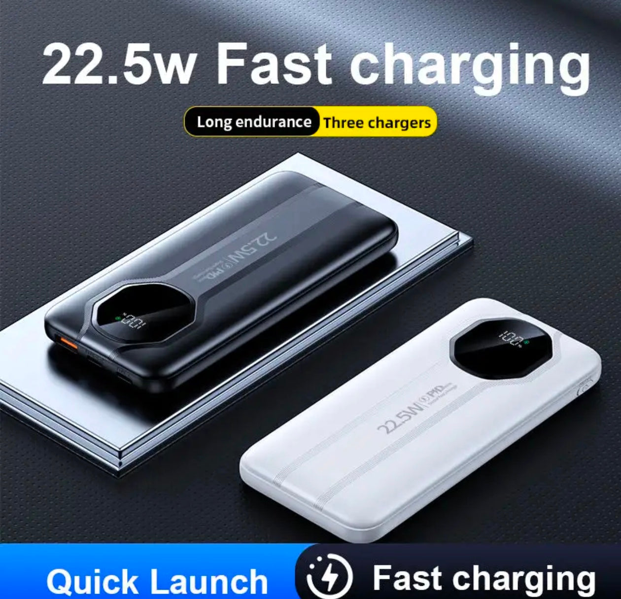 20000mah 4 In 1 Super Fast Mobile Power Bank
