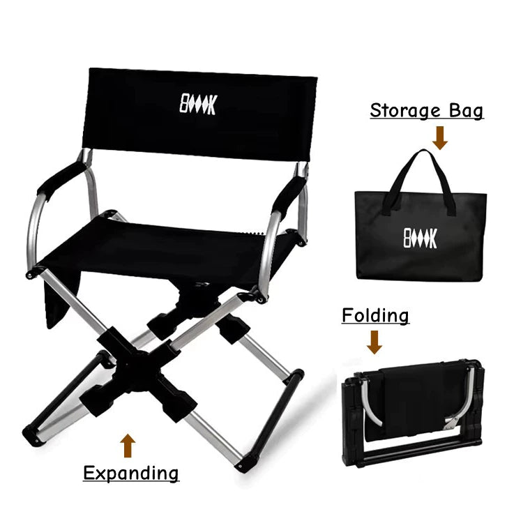 Al haram Lightweight Aluminum Alloy Outdoor Camping Folding Chair