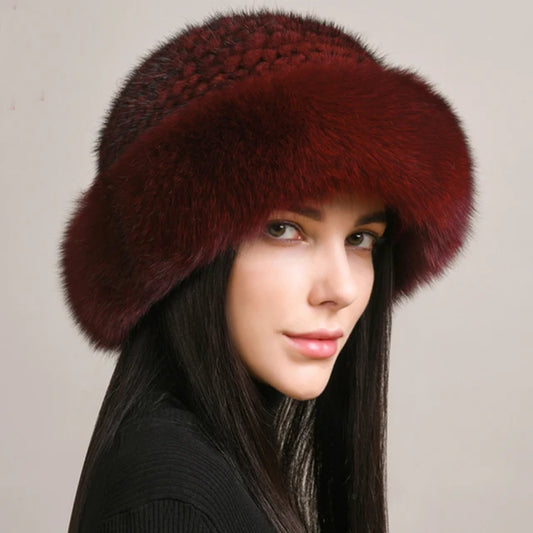 Faux Fur Fashion Hat, New  Women's Winter Fluffy Hat