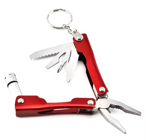 Multifunctional Pliers Stainless Steel Pocket Tool Keychain